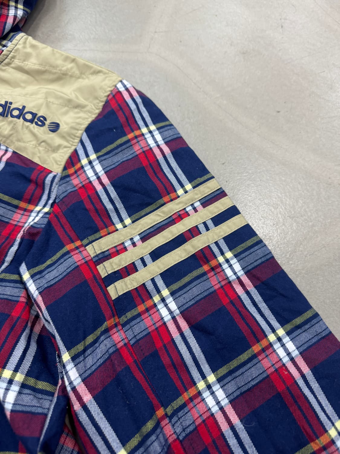 아디다스 체크 후디자켓 M 상품이미지5