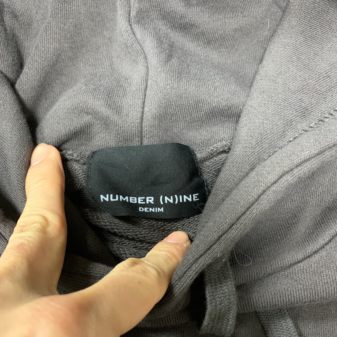 M)Number(n)ine 넘버나인 오버사이즈 후드티 상품이미지3