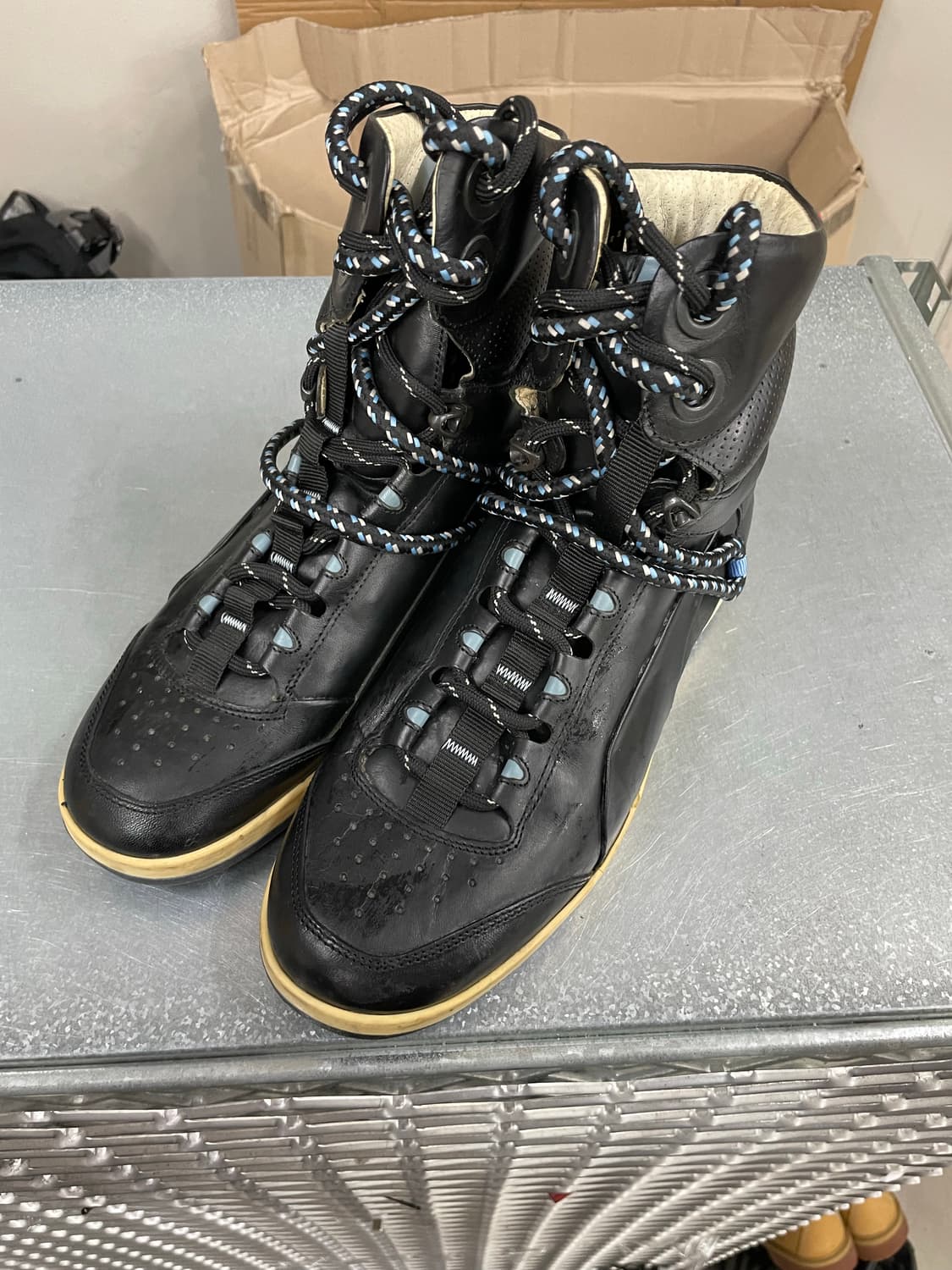 푸마 X 알렉산더 맥퀸 하이탑 블랙 us9 (gr-4178) 상품이미지2