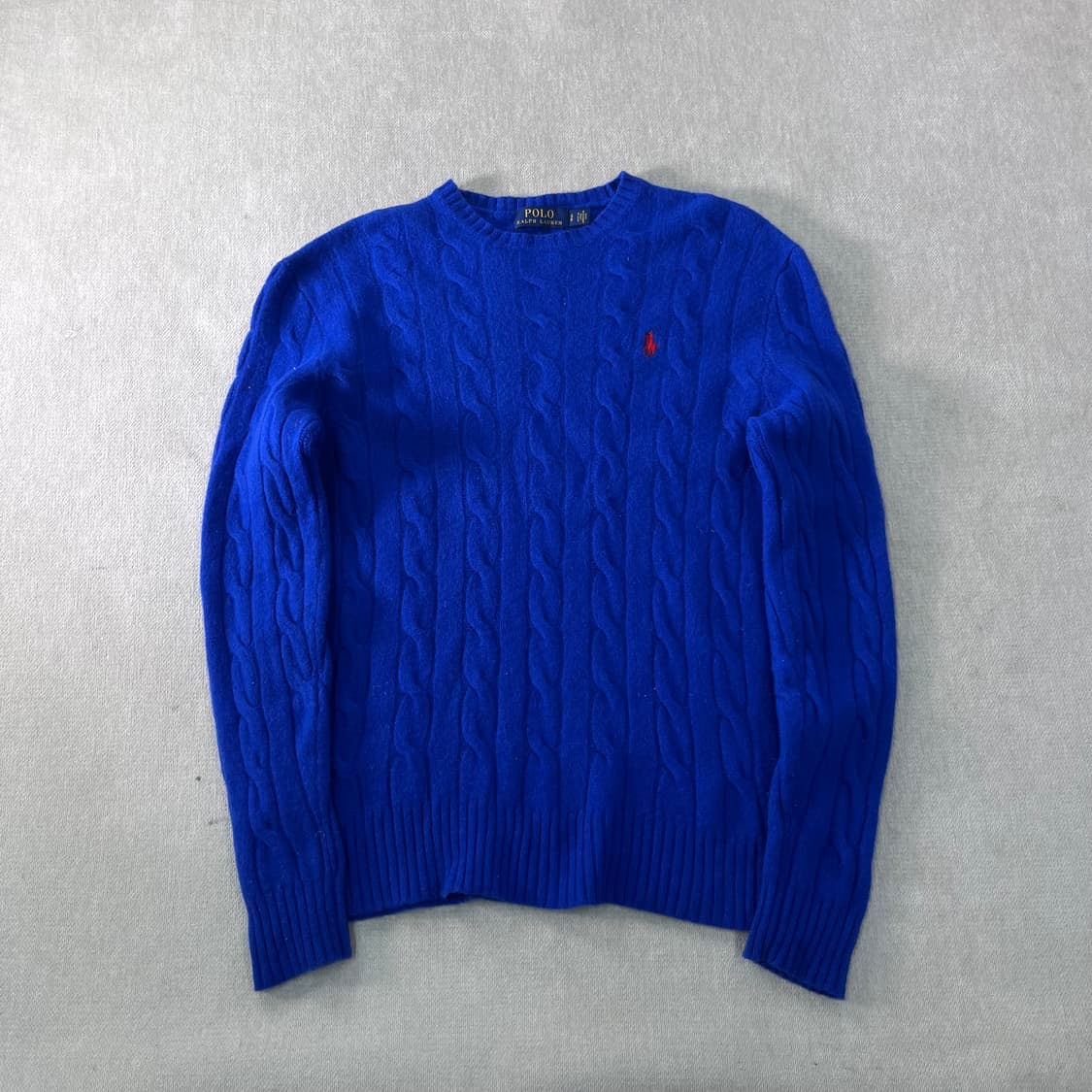 W95 폴로랄프로렌 울 꽈배기 니트 상품이미지1