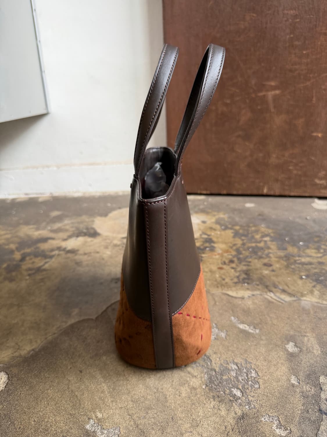 버버리 레더/스웨이드 토트백 상품이미지2