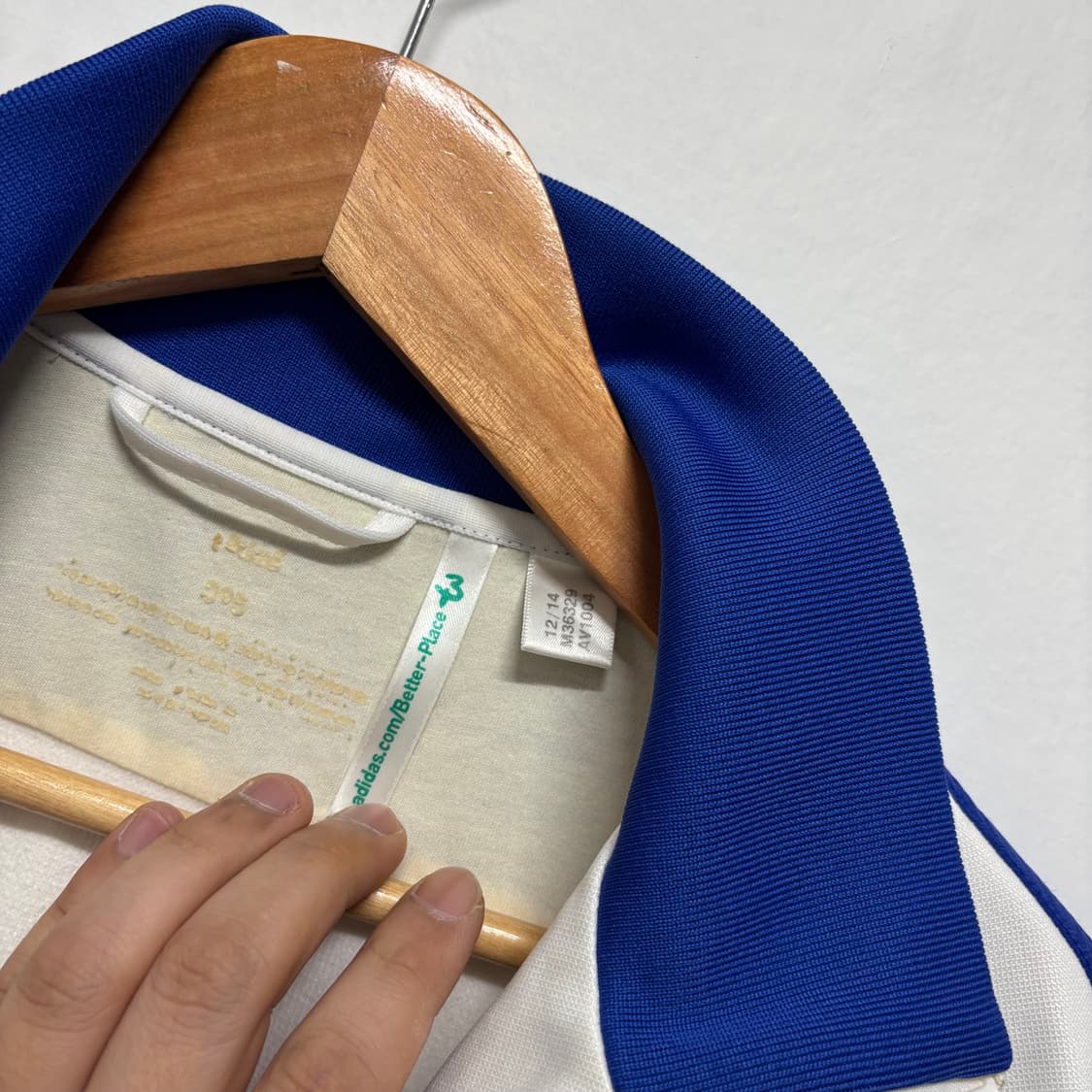 아디다스 첼시 화이트/블루 트랙탑 상품이미지6