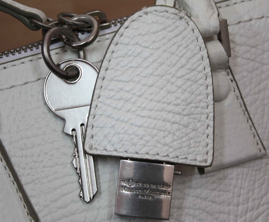 B-10530/메종마르지엘라 정품 여성용 화이트 미니백 상품이미지3