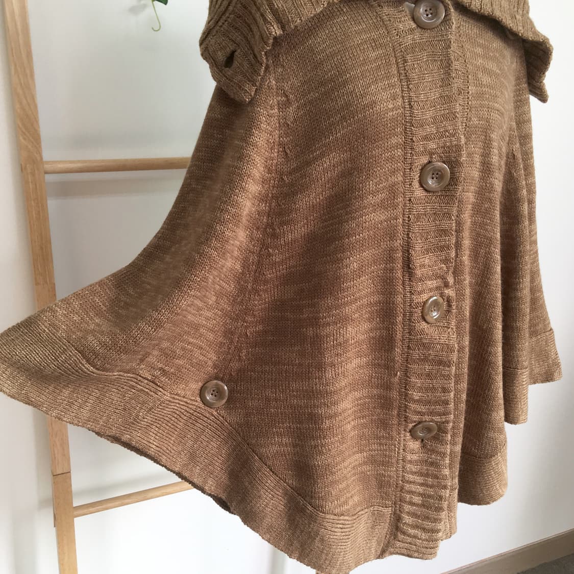 JPN/ 브라운케이프 케이프 모리걸케이프 라떼케이프  상품이미지3