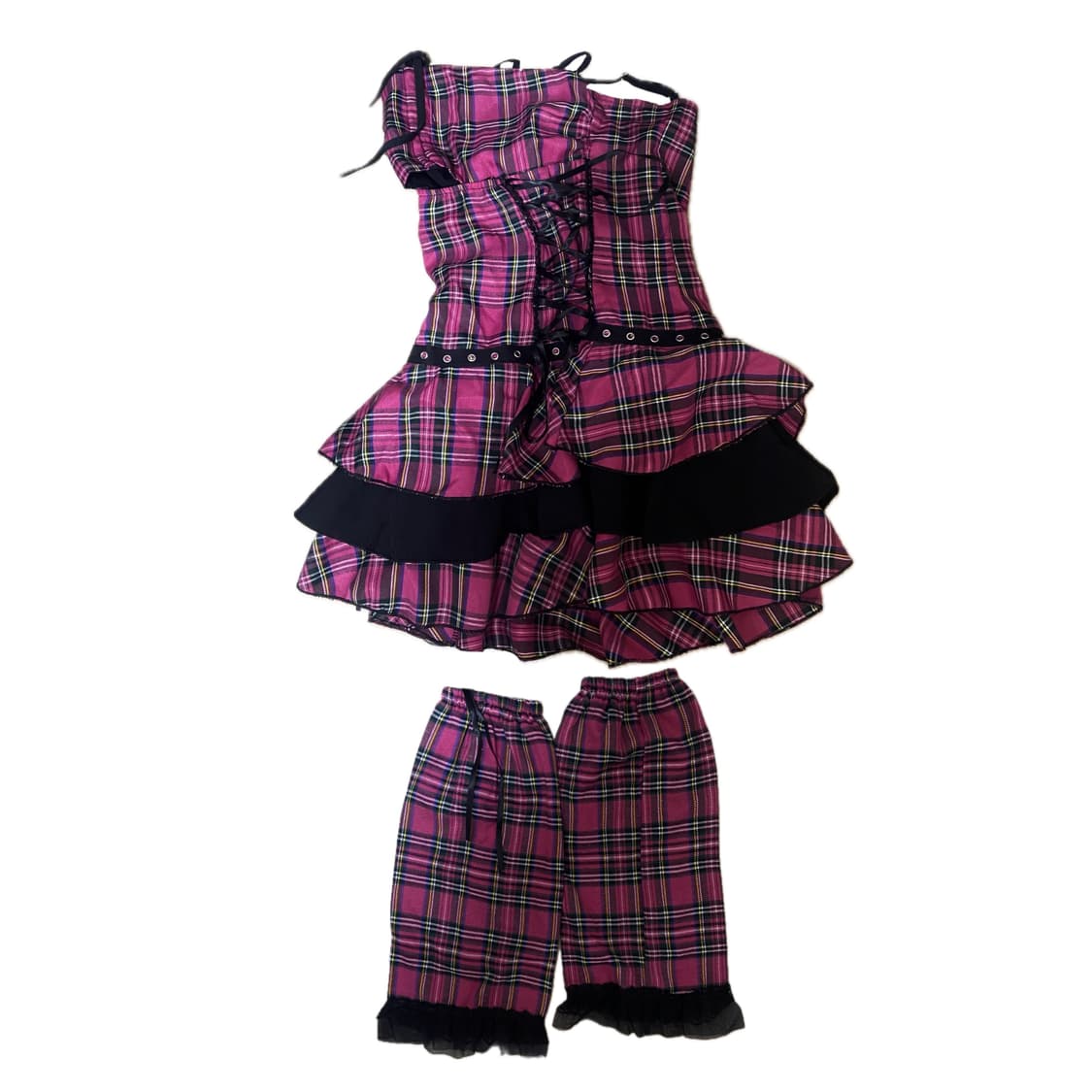 핑크 락스타 펑크키치 세트룩 상품이미지1