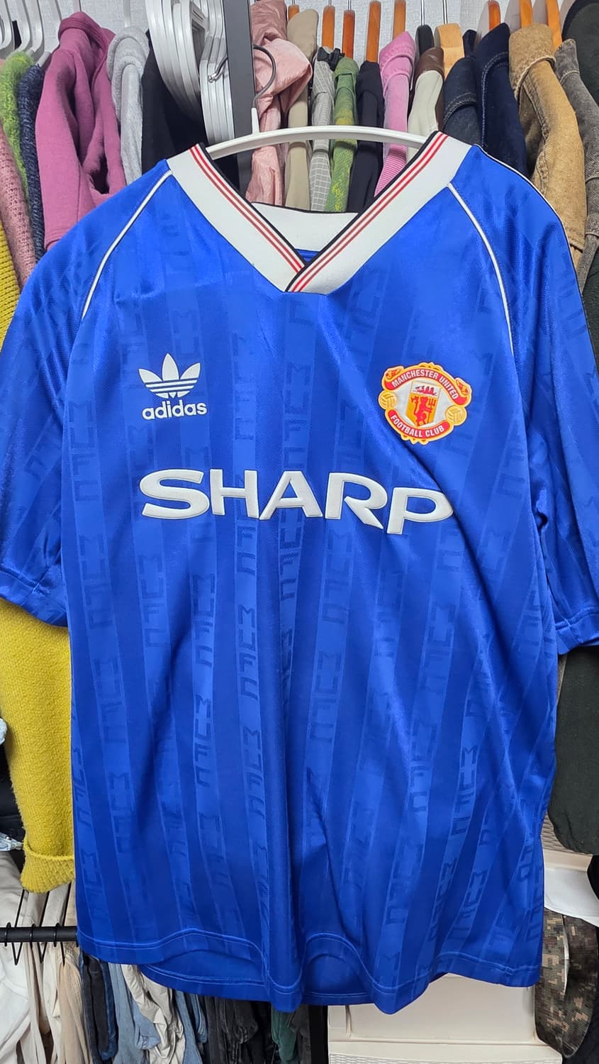 아디다스 맨유 88-90 져지 XL 상품이미지1