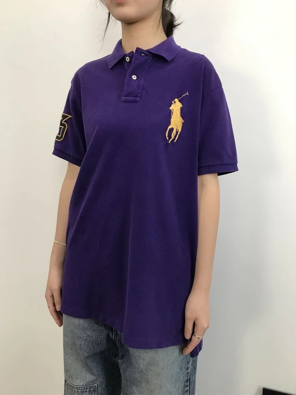 Polo Ralph Lauren Big Pony Polo Purple 상품이미지2