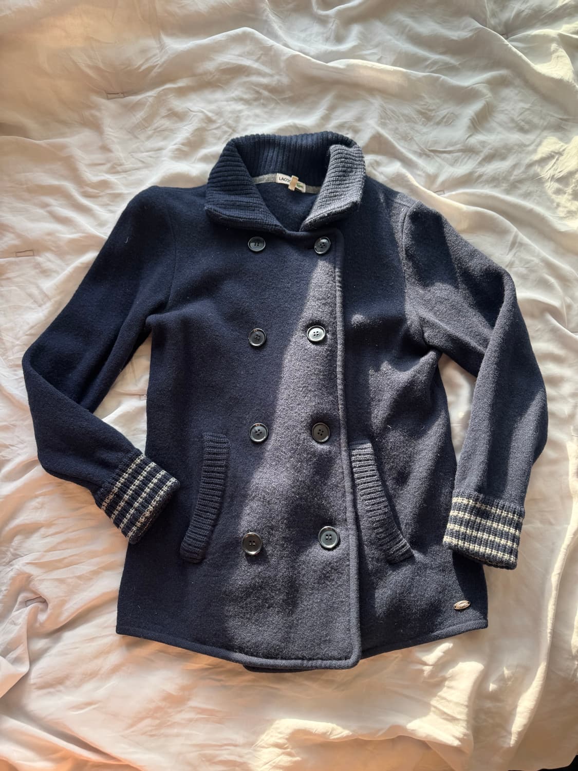 라코스테 더블 니트자켓 상품이미지1