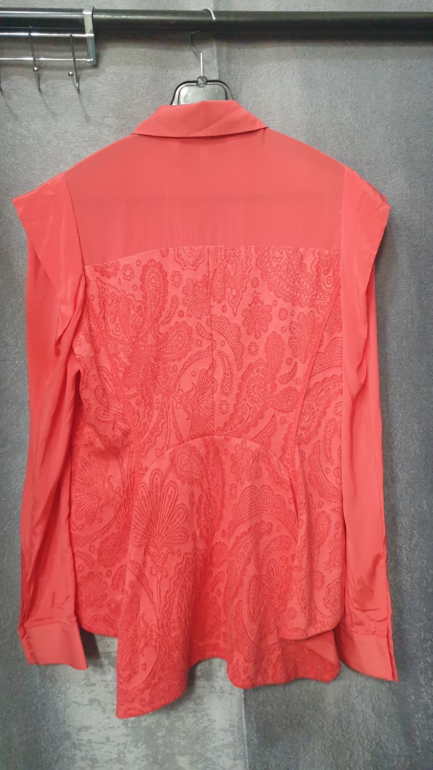 오브제 로즈레드 블라우스 2사이즈 상품이미지2