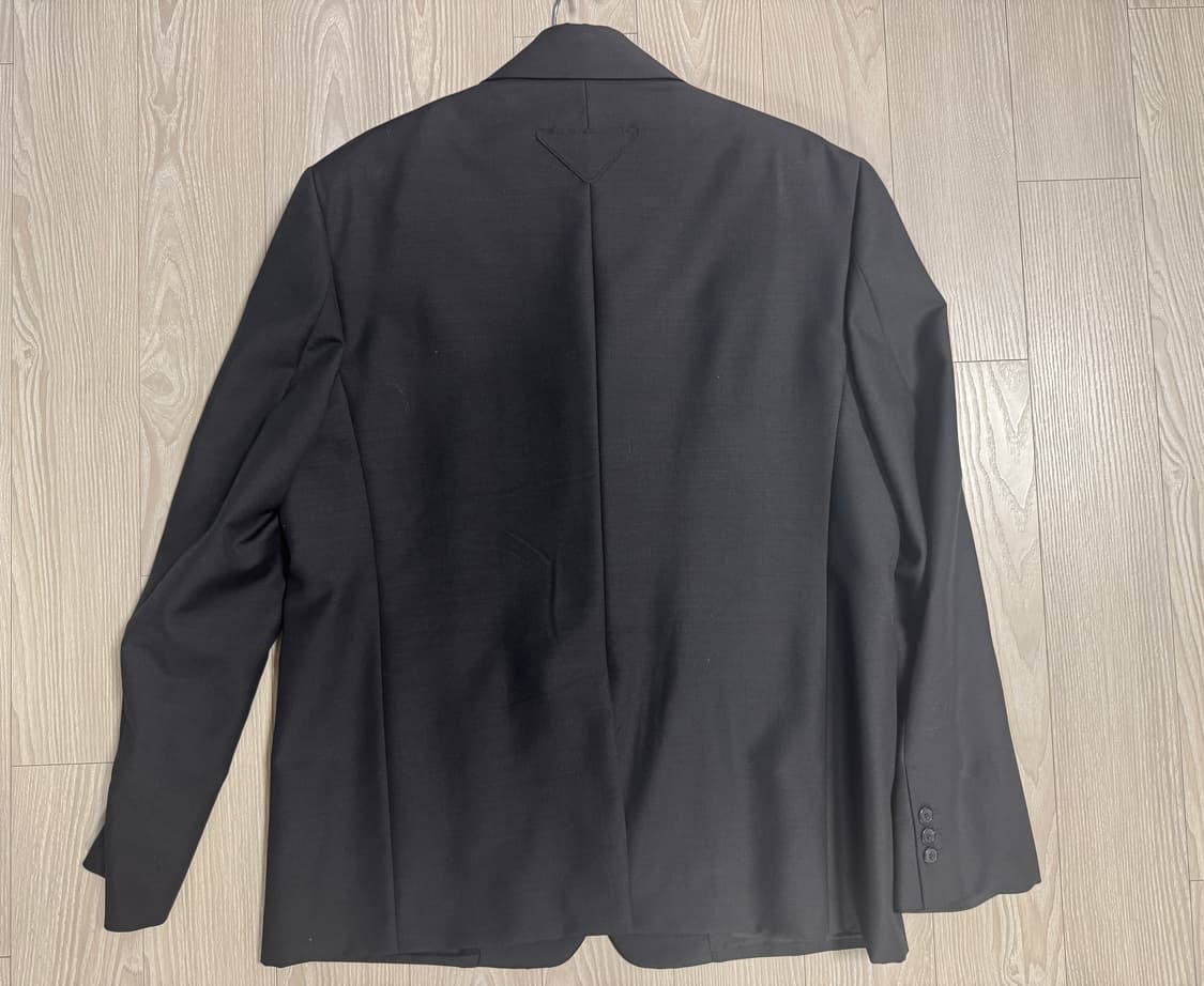 프라다 / 싱글 브레스티드 울 모헤어 자켓 블랙 / 50R 상품이미지9