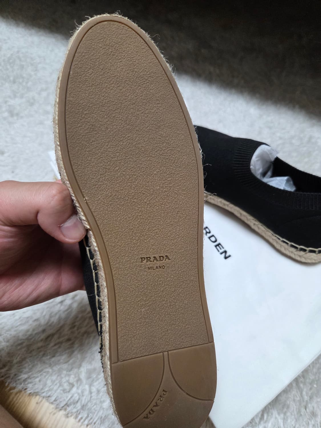 프라다 니트삭스 에스파듀 [size 37] 상품이미지5