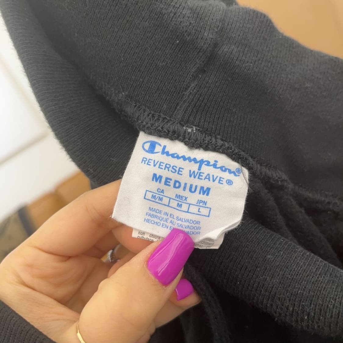 챔피언 리버스위브 자수로고 기모 조거 스웻팬츠  M C07192 상품이미지5