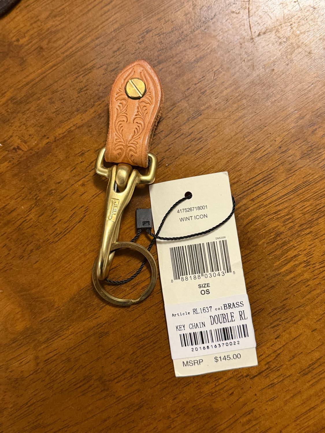 RRL 핸드카빙 키링 상품이미지2