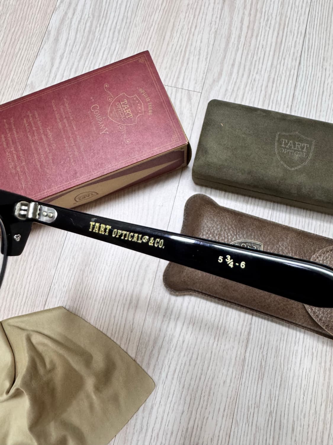 타르트옵티컬 TART OPTICAL FRANK A4 블랙 하금테 상품이미지7