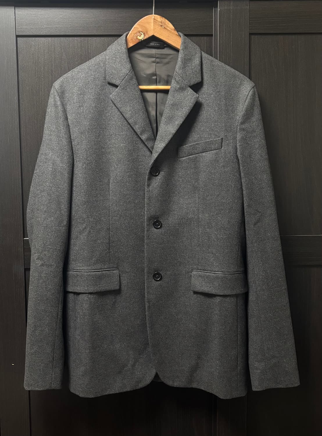 질샌더 메인라인 3버튼 울브레이져 상품이미지1