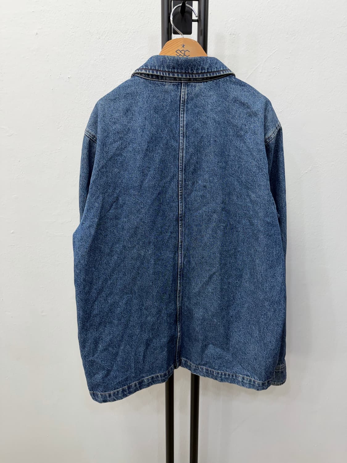 정품) APC 아페쎄 남성 데님 청자켓 L 상품이미지4