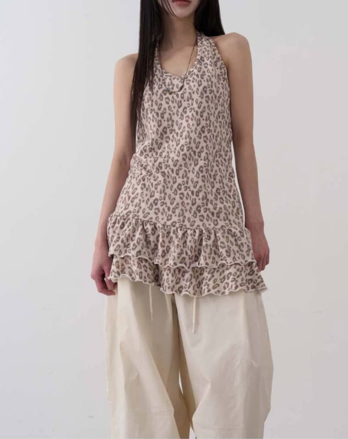 Leopard dress 상품이미지2