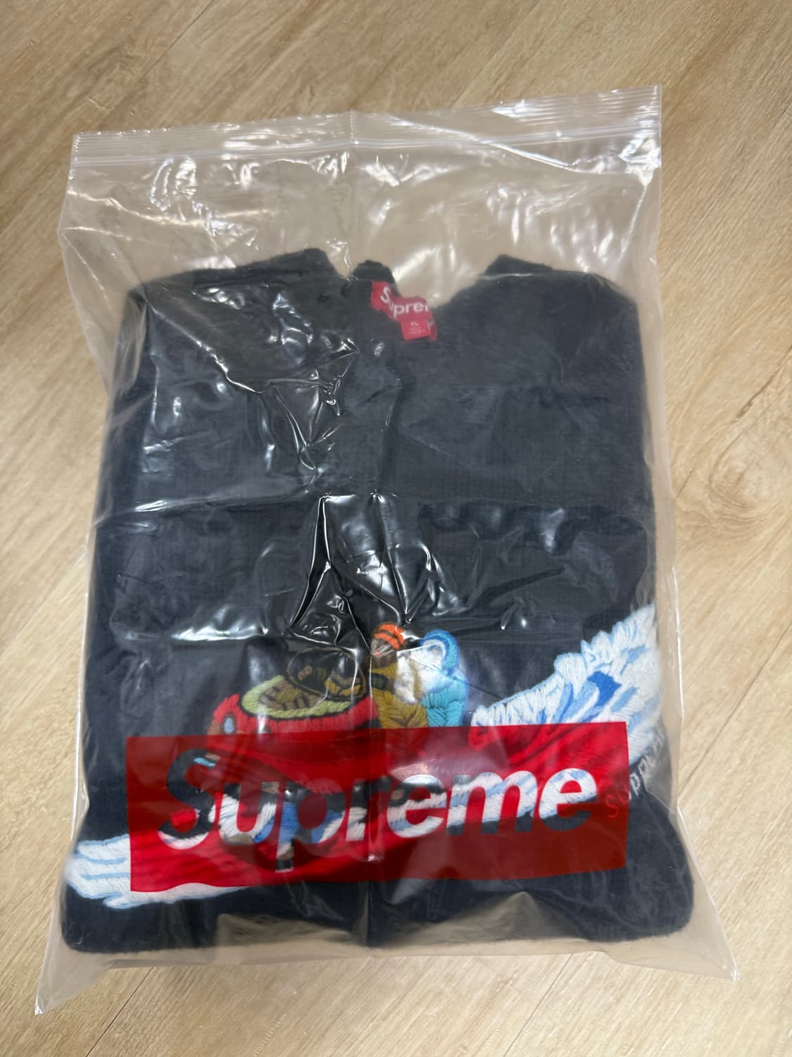 [xl] 슈프림 24fw 스노우모빌 스웨터 니트 블랙 상품이미지2