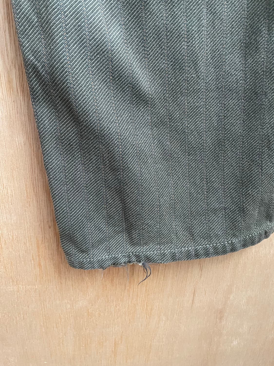 준야와타나베 스트라이프 플레어 팬츠 상품이미지5