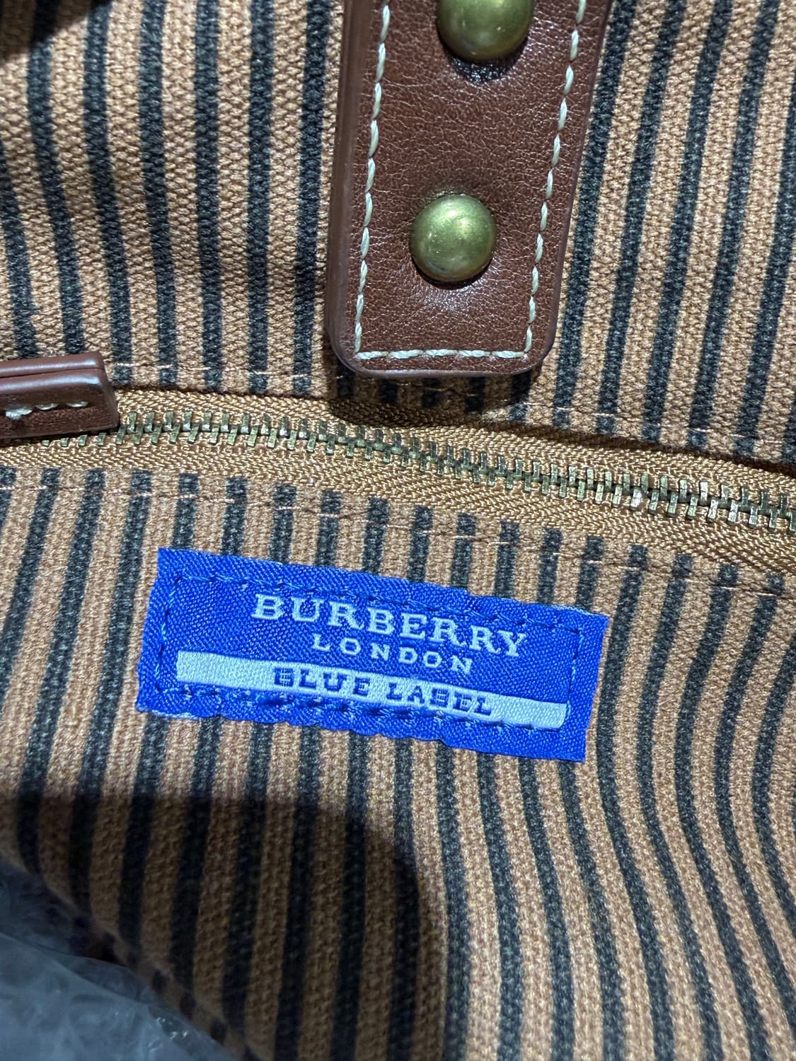 버버리 블루라벨 데님 토트백 상품이미지5