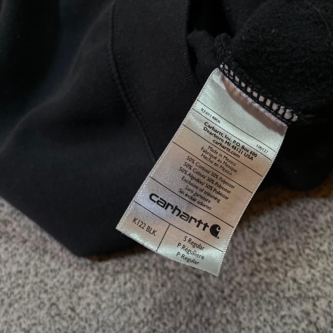 칼하트 후드 집업 상품이미지4