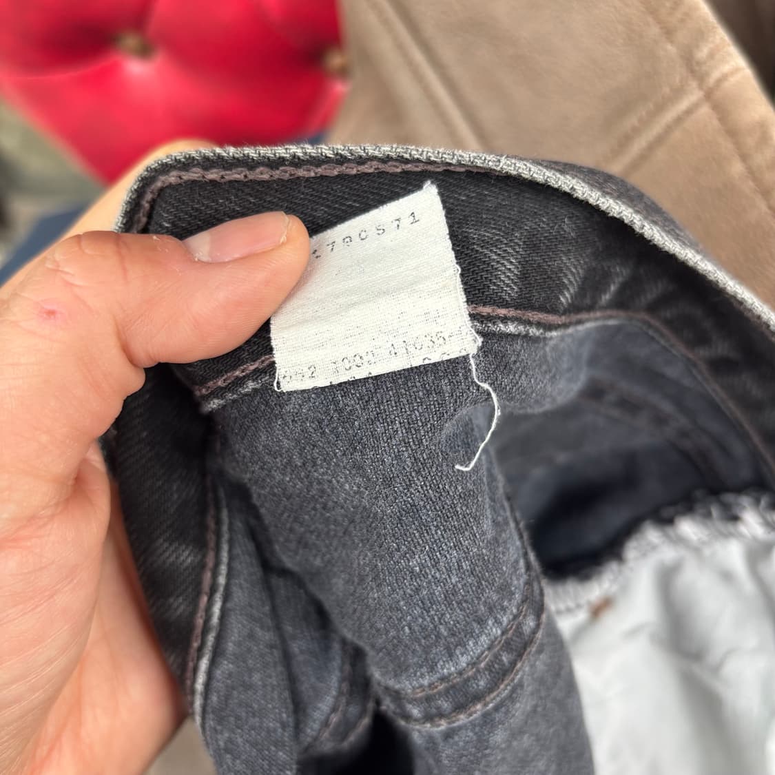 90년대 미국 리바이스 501 흑청 상품이미지10