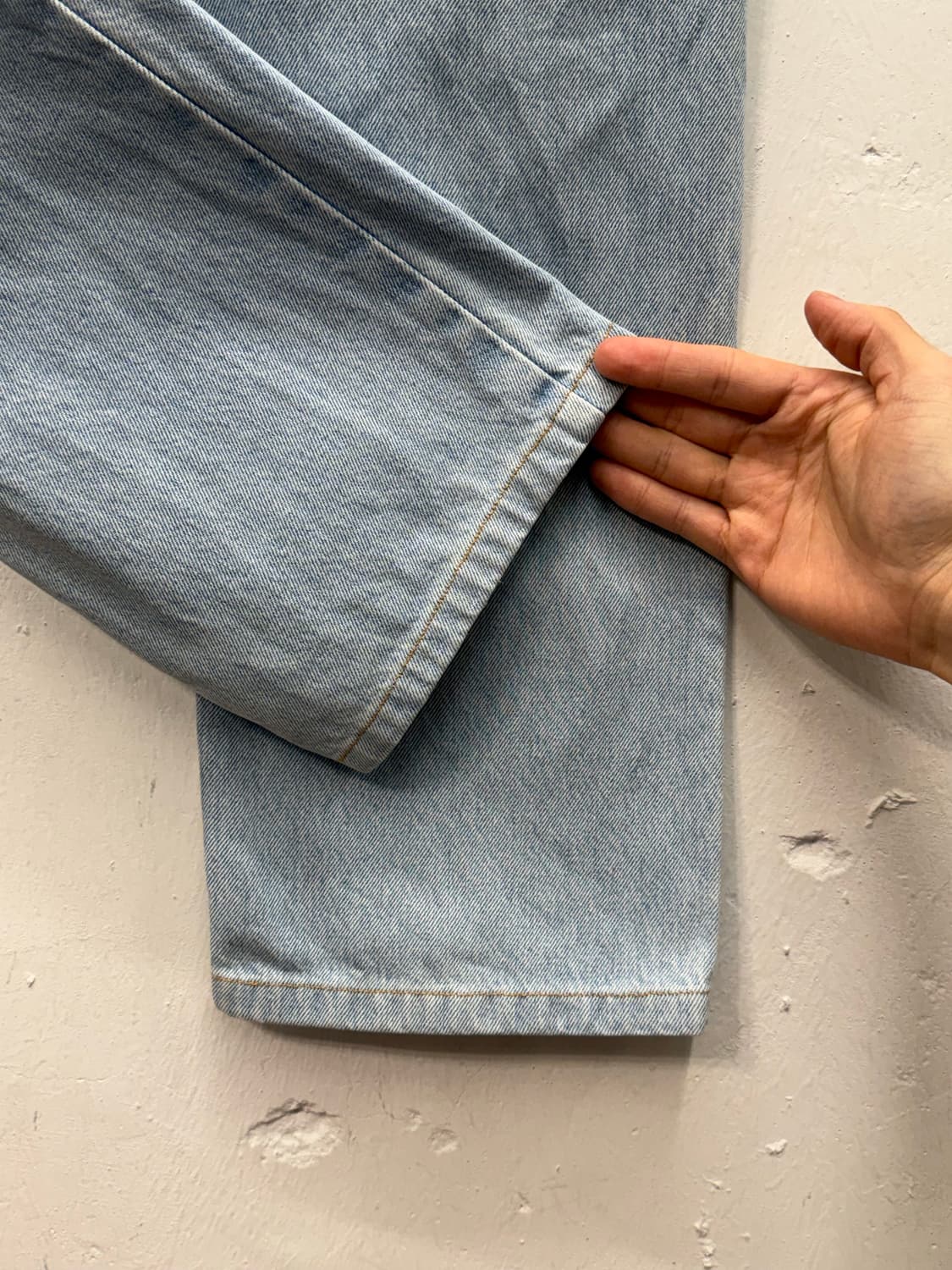 90s Levi's 607 Orange Tab Tapered Denim  상품이미지4