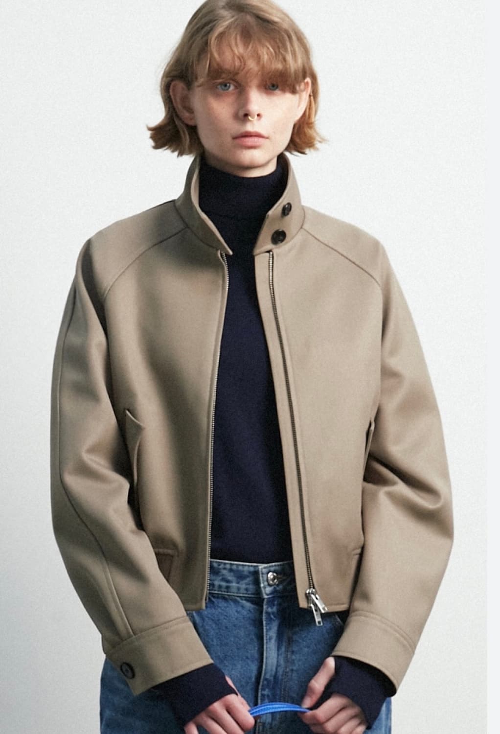 Moonsun 문선 블루종 자켓 상품이미지1