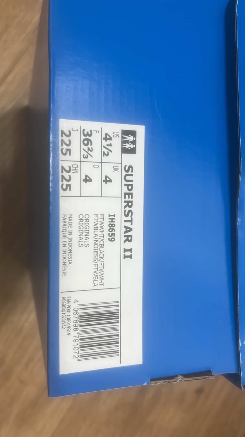 슈퍼스타 2 사이즈 225 상품이미지3