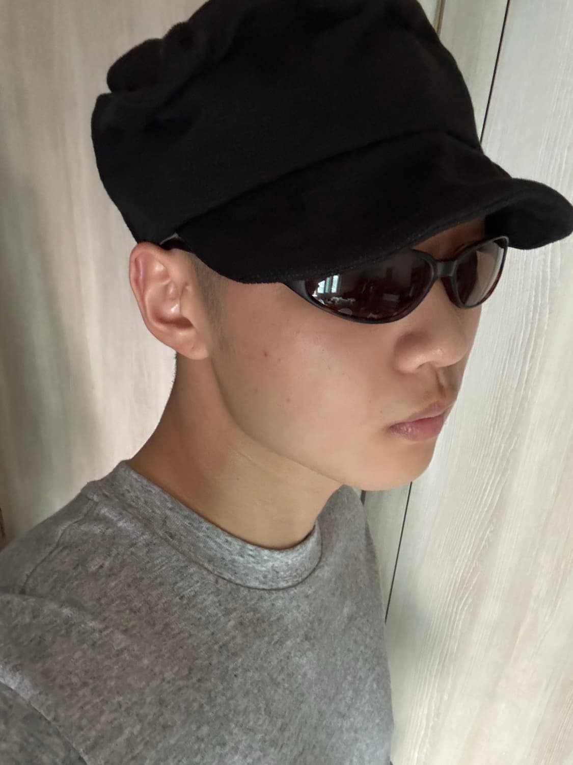 Ca4la 와이어 드레이프 캡 상품이미지3