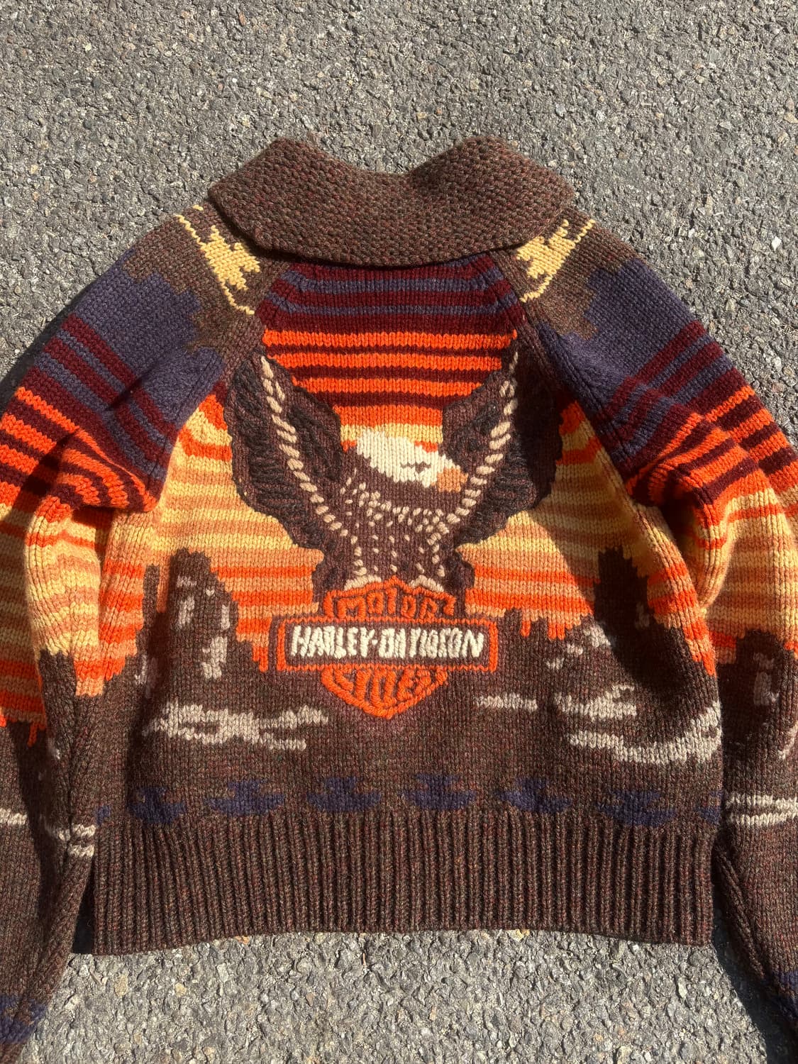 90s 할리데이비슨 카우하이드 싱글 라이더 자켓 상품이미지3