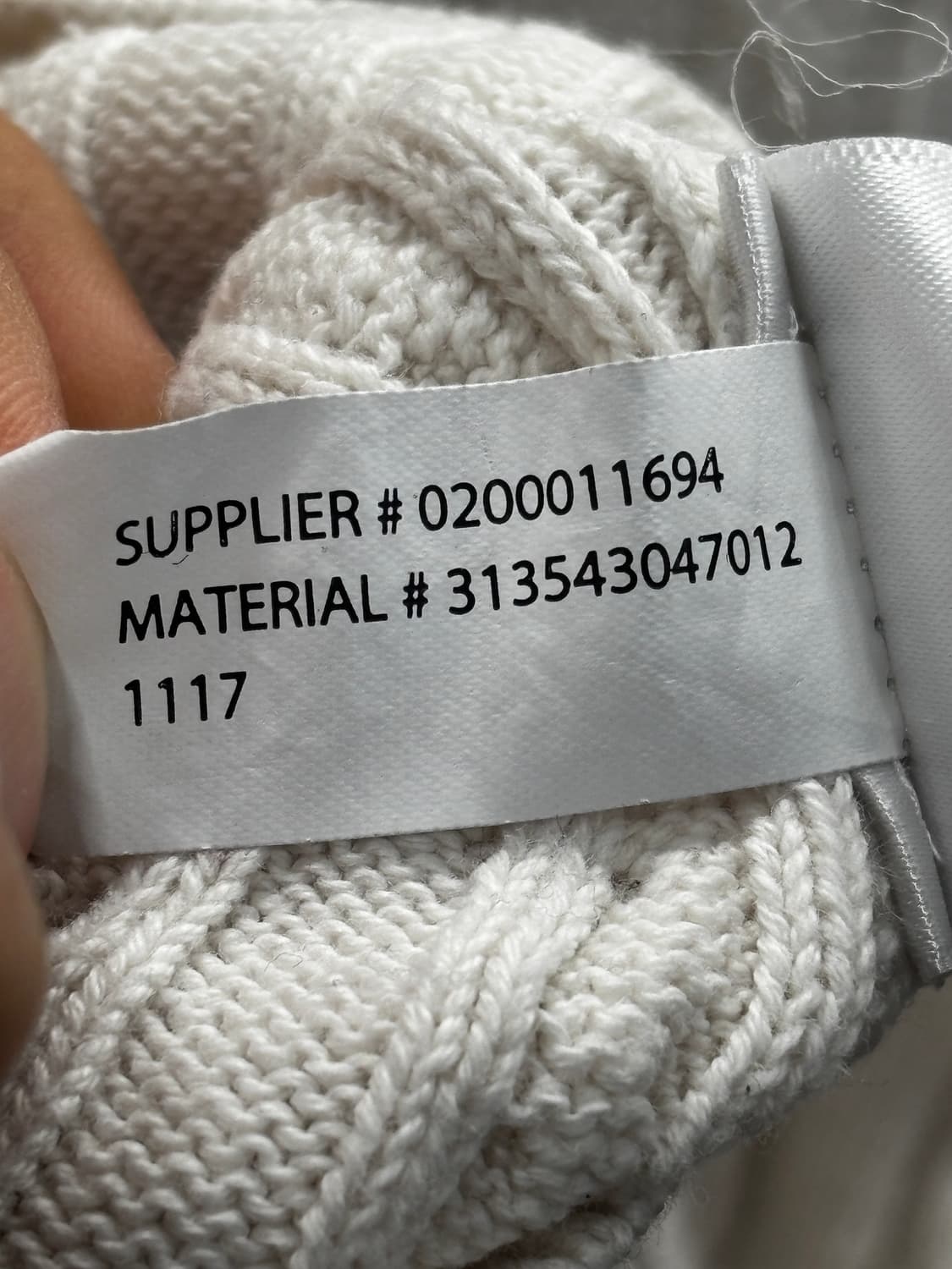 폴로 랄프로렌 아이보리 케이블 가디건 M 상품이미지7