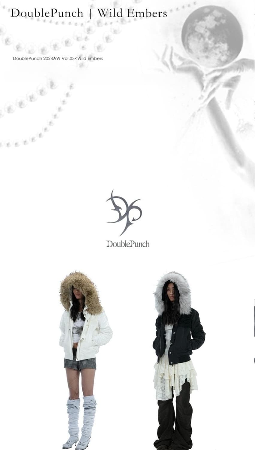 더블펀치 DOUBLE PUNCH 퍼자켓 상품이미지5