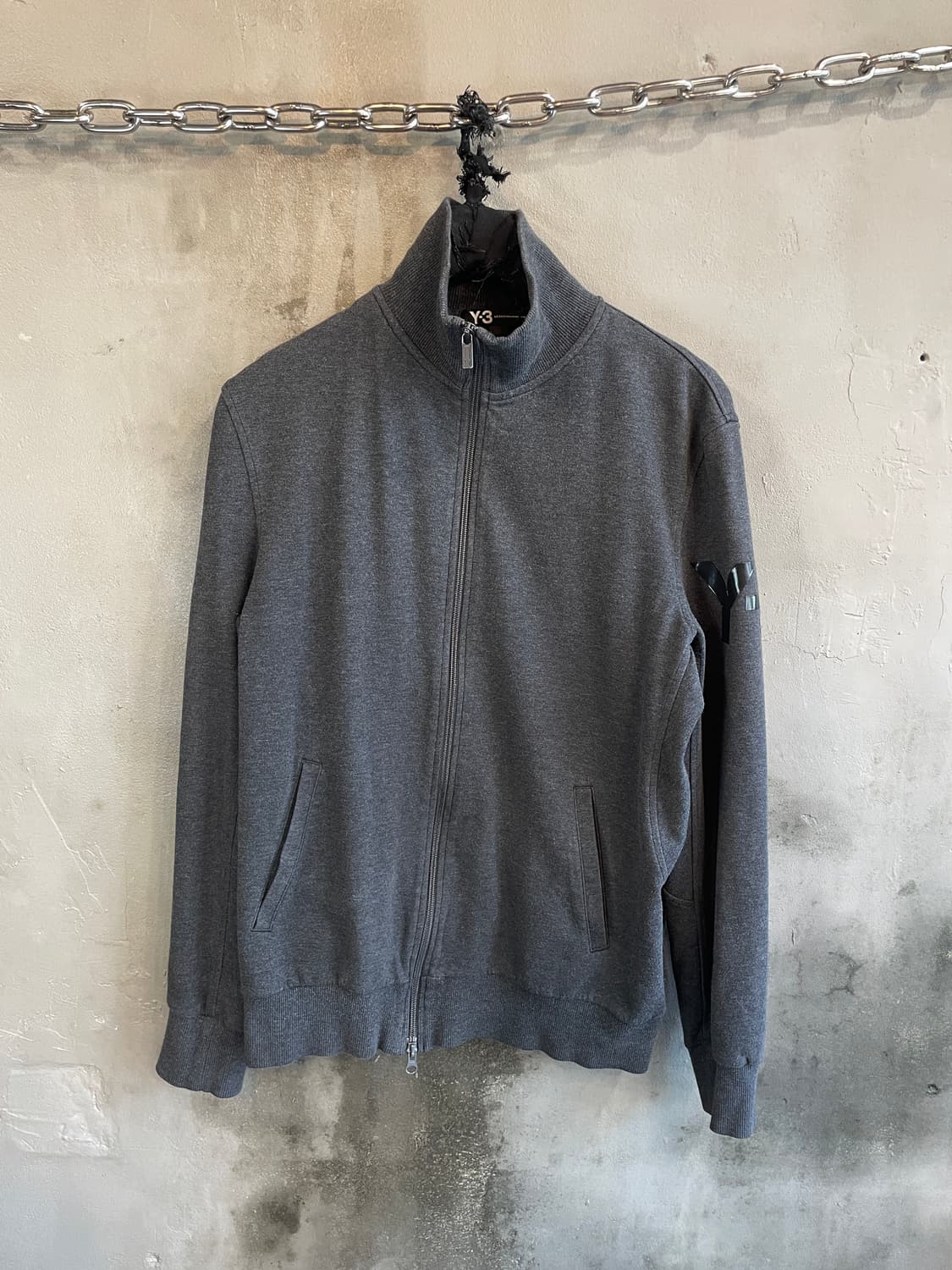 Y-3 하이넥 집업 자켓 상품이미지1