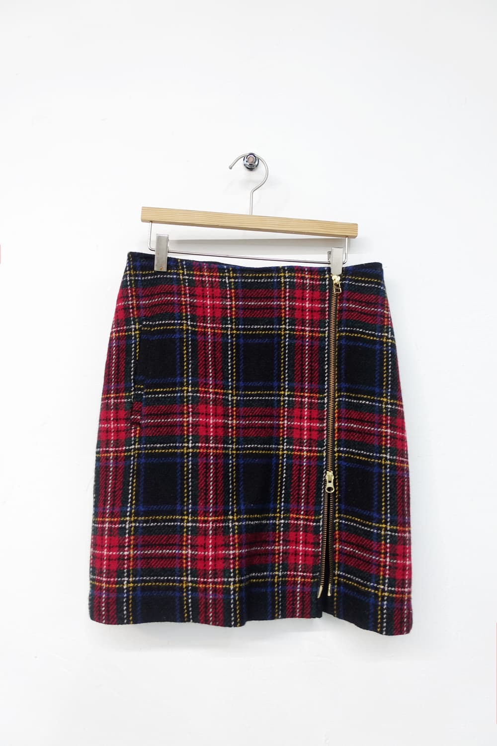 해리스 트위드 타탄 체크 스커트 상품이미지5