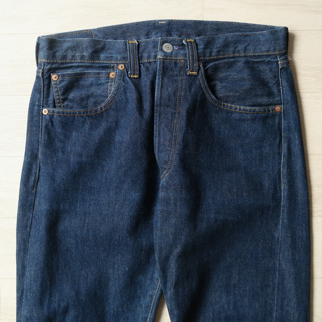 리바이스 빈티지 클로징 LVC 47501 셀비지 데님 팬츠 상품이미지4