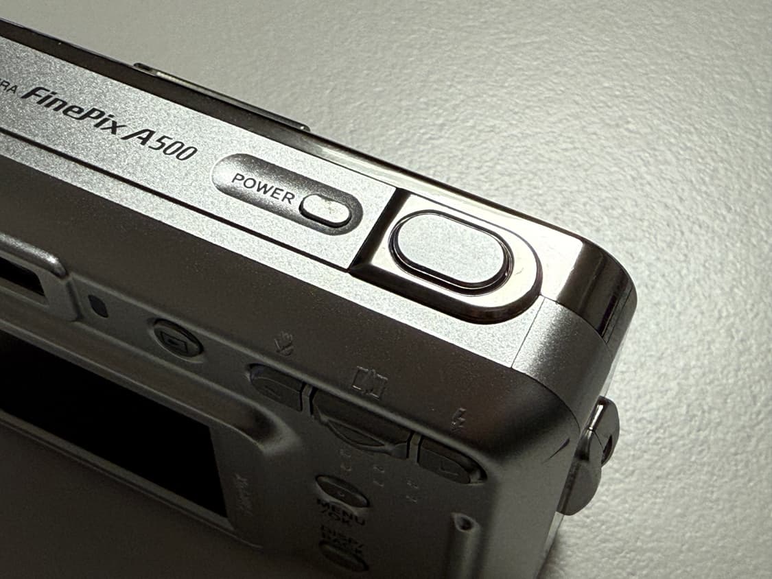 Y2K,작례o)Fuji FinePix A500 후지 파인픽스 빈티지 디카 상품이미지3