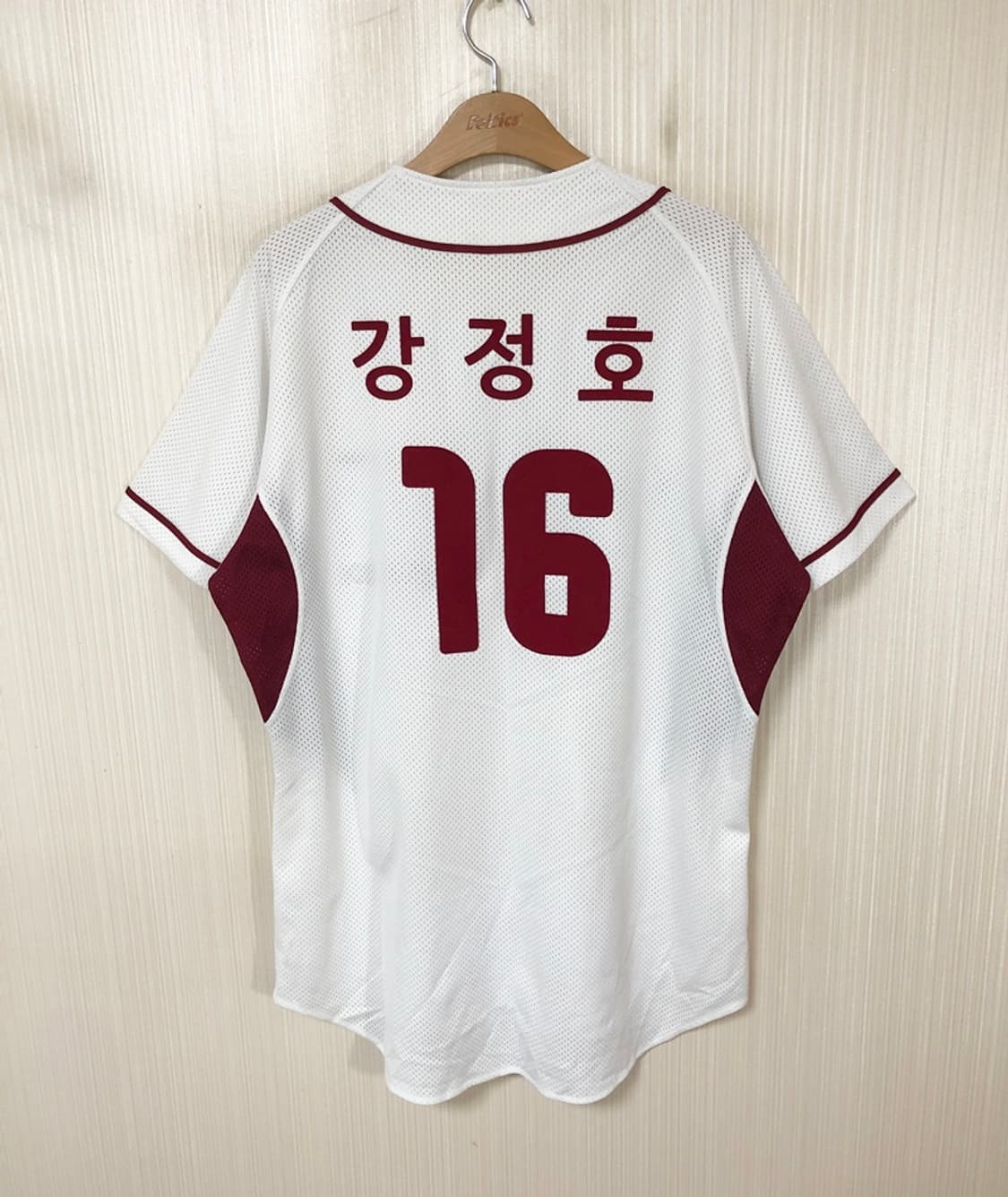 KBO 위팬 넥센(키움)히어로즈 홈유니폼/져지 110 #16 강정호 상품이미지8