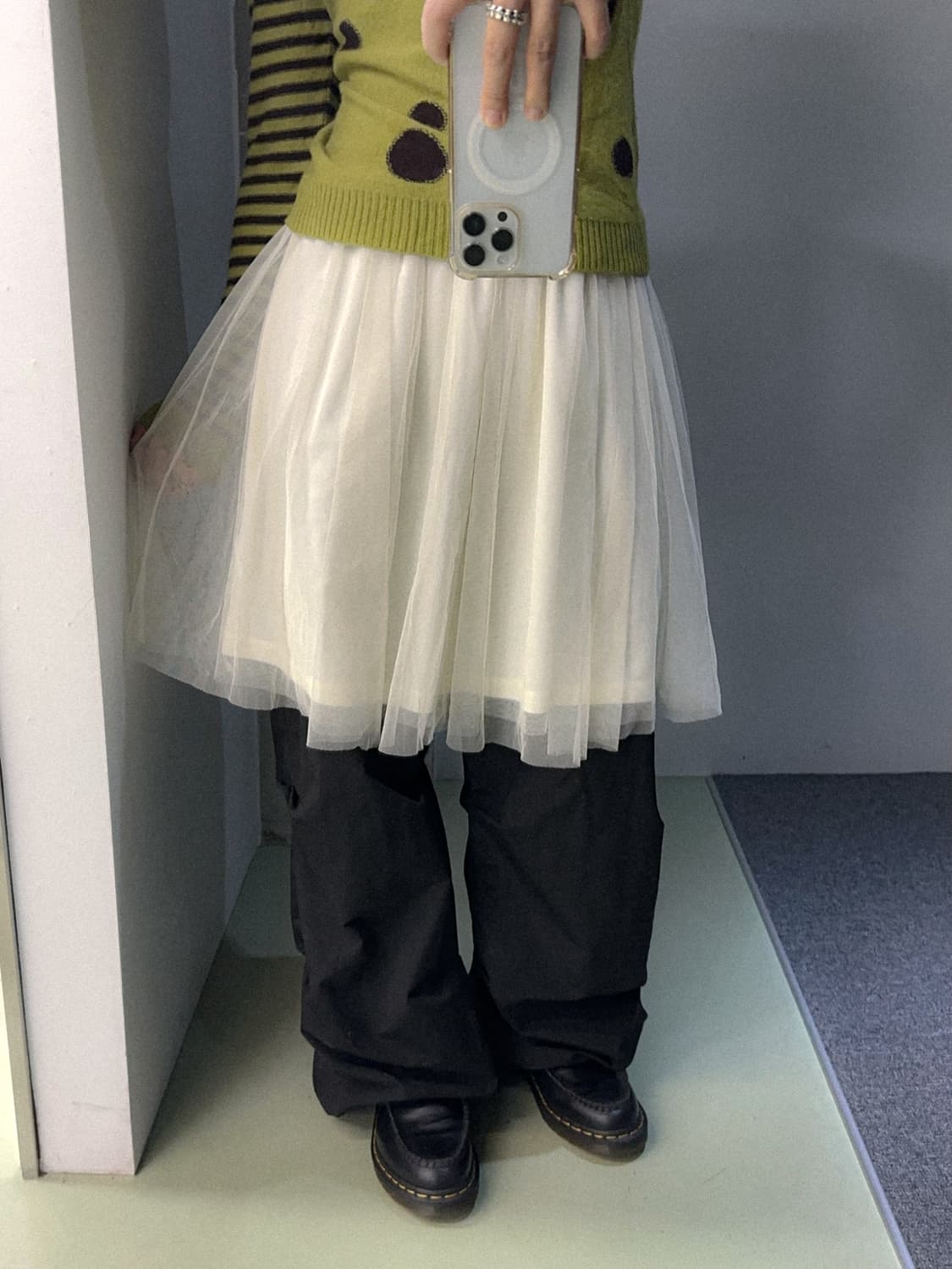 ivory sha skirt 상품이미지4