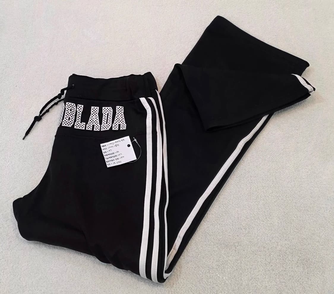 (여성) 부츠컷 트레이닝팬츠 상품이미지1