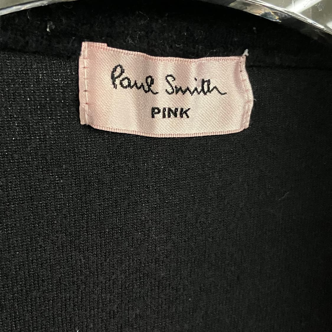 폴스미스 블랙 벨벳 져지 자켓 XXL 상품이미지3