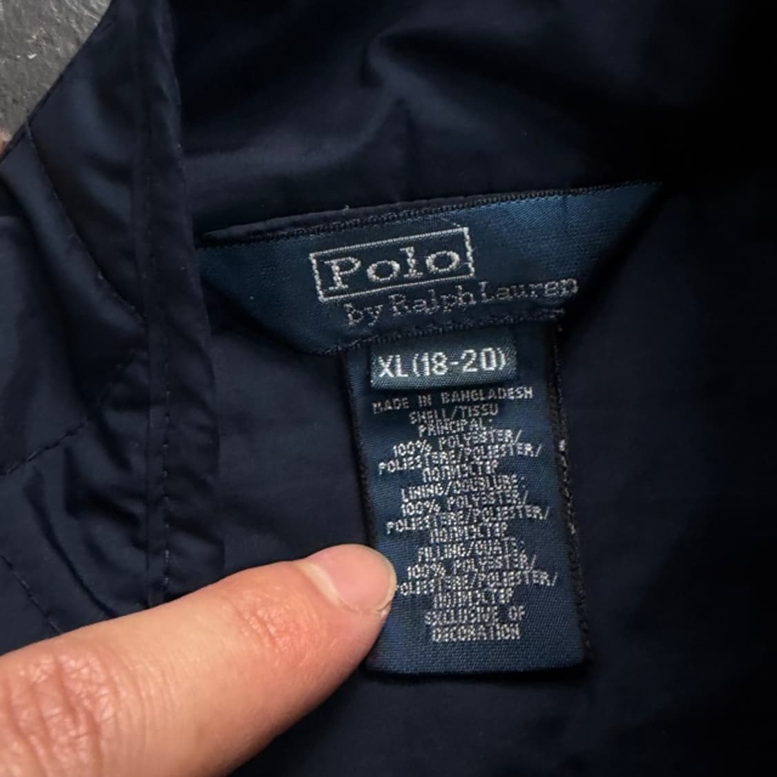 95 폴로 퀼팅 자켓  상품이미지3