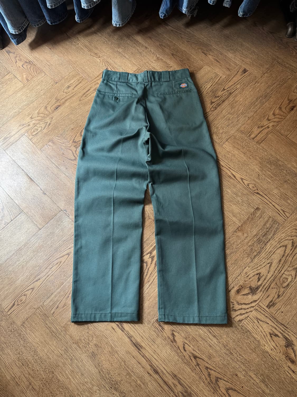 [31]90's 디키즈 874 Made in USA 링컨 그린 워크 팬츠 상품이미지2