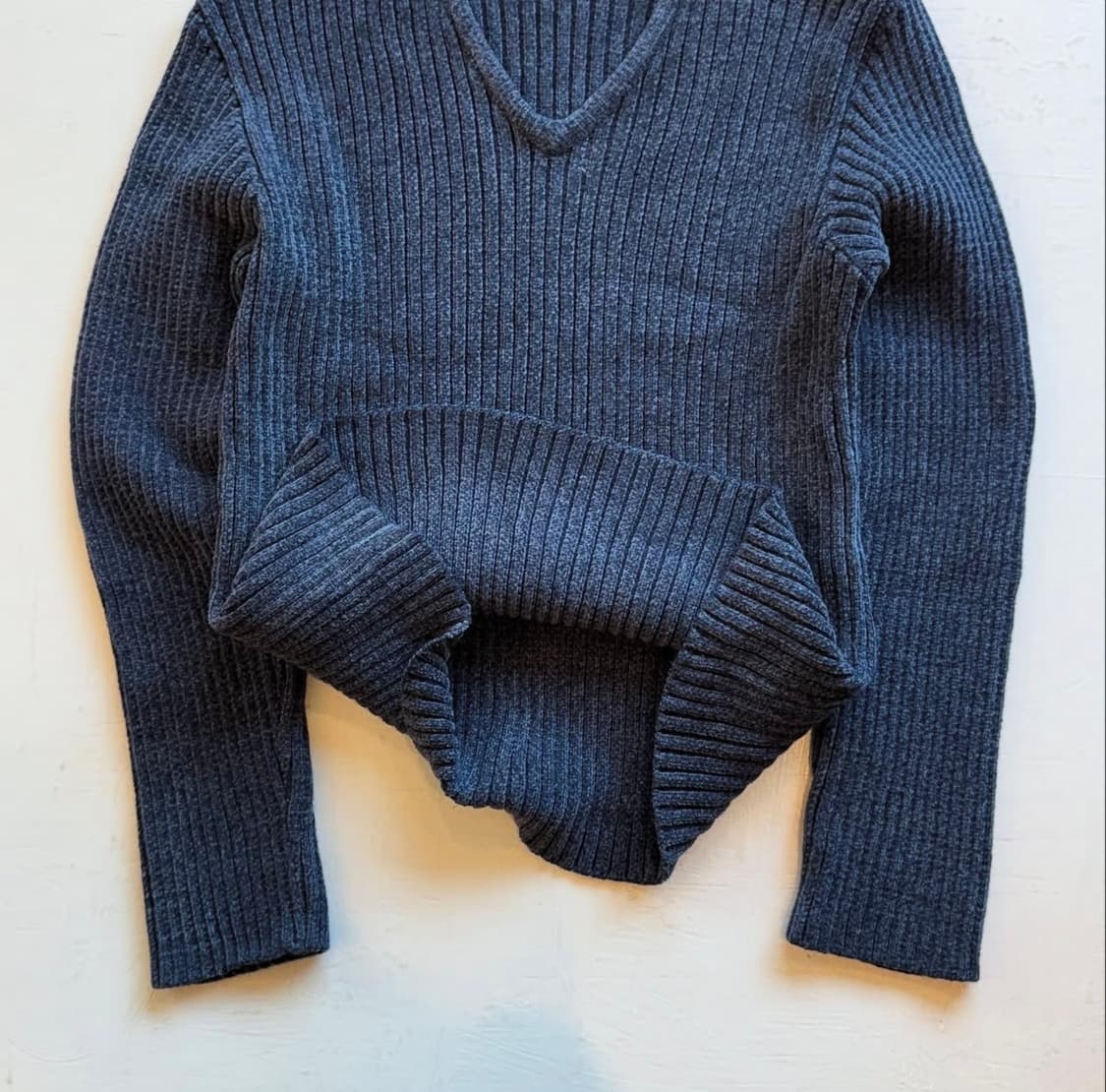 90s 엠프리오 아르마니 브이넥 니트 스웨터 상품이미지4