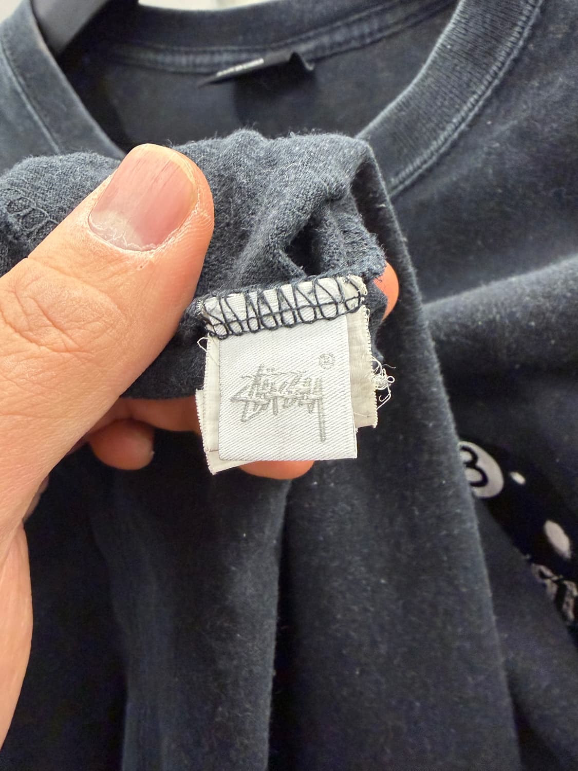 스투시 8볼 Corp 블랙 반팔 티셔츠 XL 상품이미지7