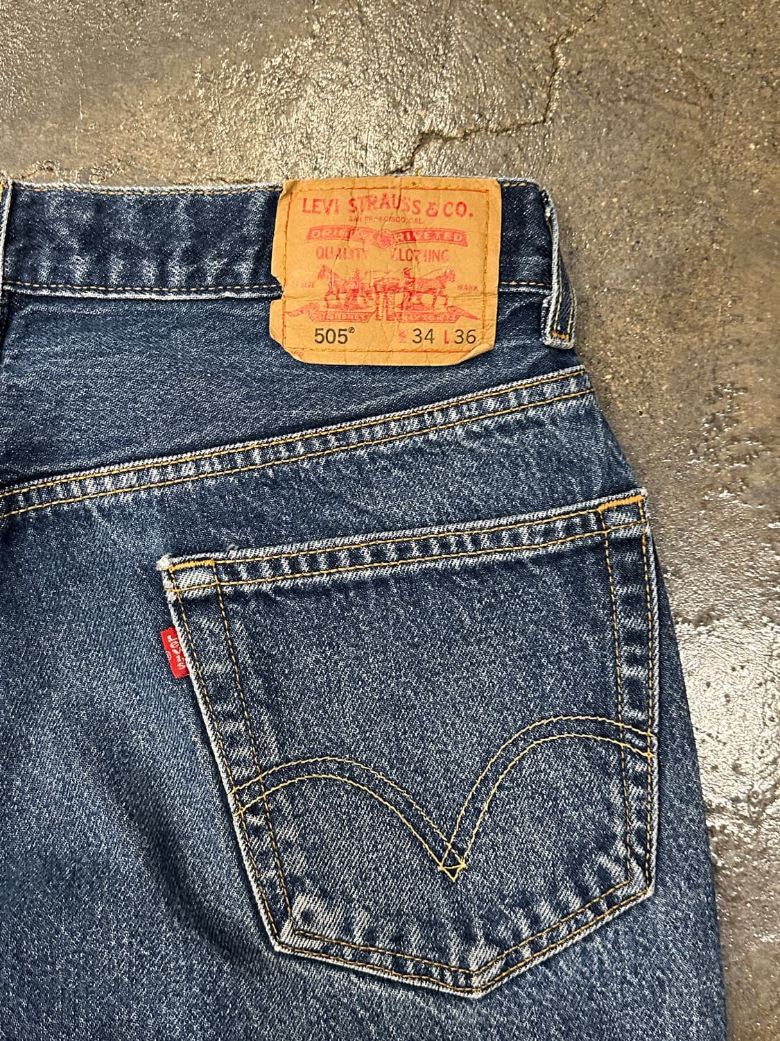00s 리바이스 505 W34 L36 상품이미지7