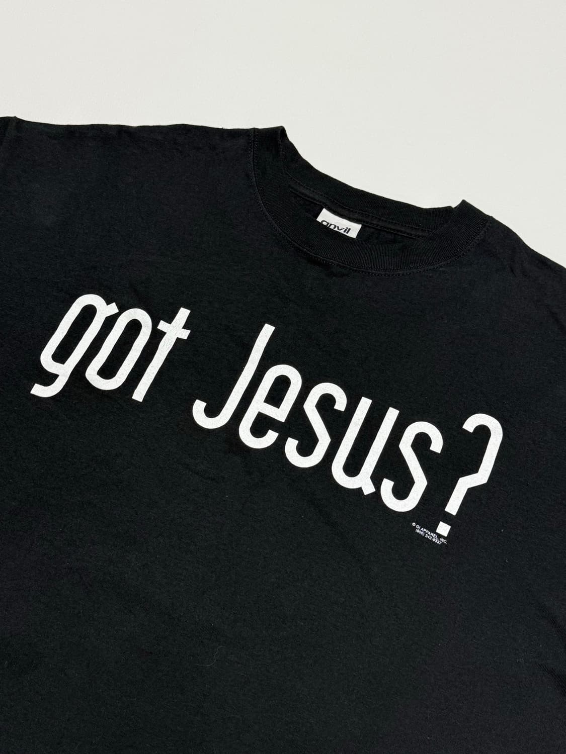 00s got jesus? anvil 유머 패러디 빈티지 반팔티셔츠 XL 상품이미지3