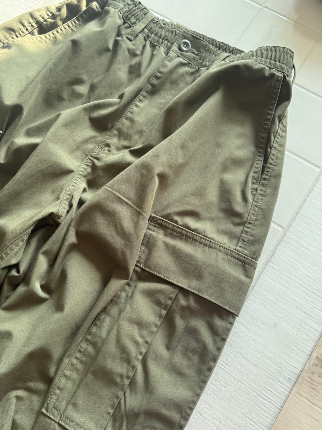 GU 슈퍼 와이드 카고 팬츠 상품이미지2