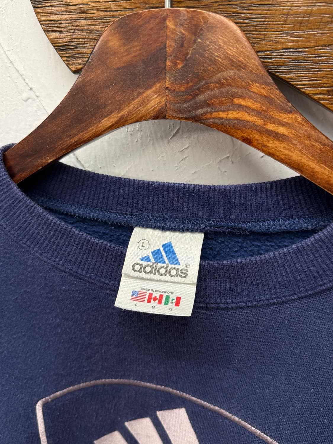 Adidas 3-Stripes Patch Logo Sweatshirt 상품이미지5