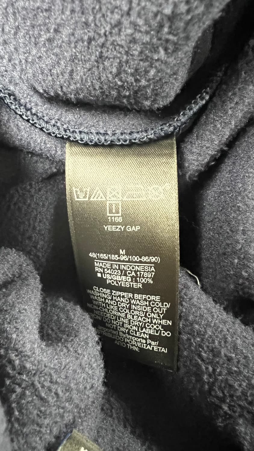 (새상품)이지갭 폴라플리스 팬츠 네이비M 상품이미지4